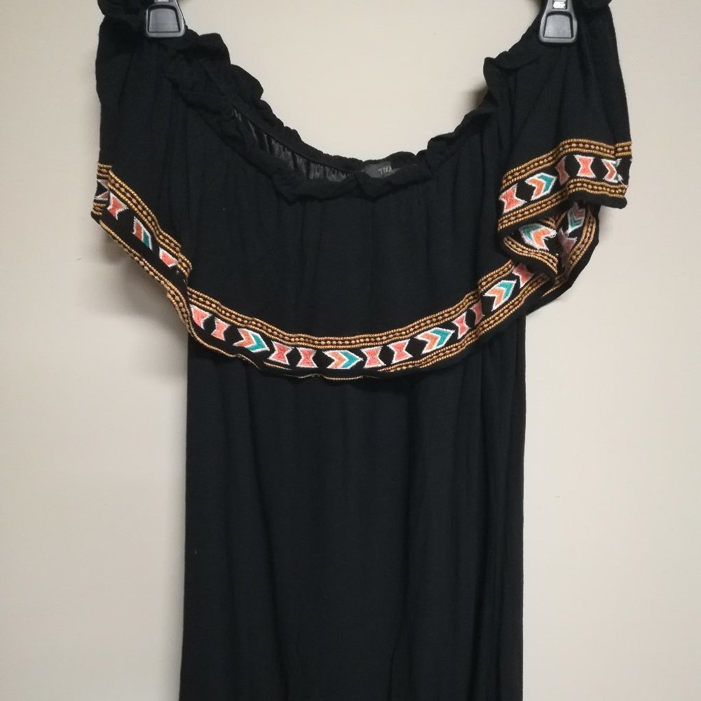 THML Geometric Pattern Dress, Bohemian